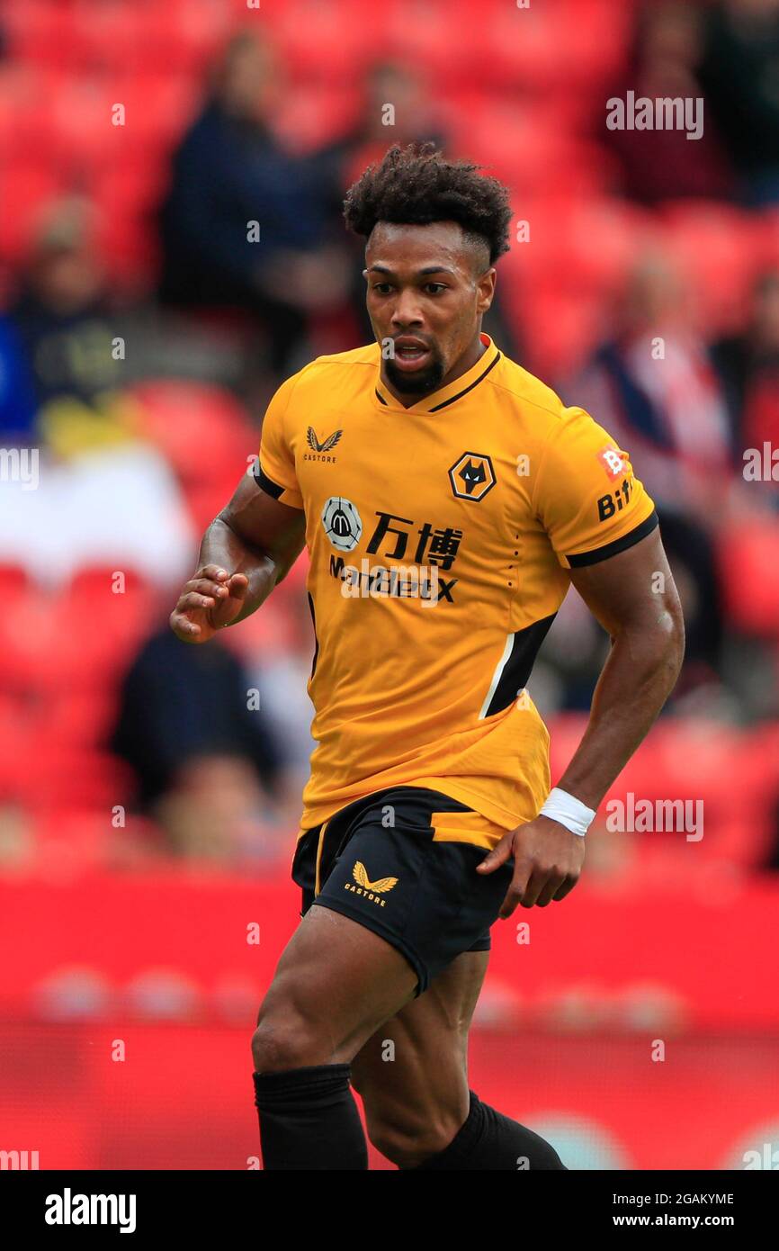 Short De Foot Wolverhampton Wanderers Castore Domicile Noir - Taille M, état Excellent