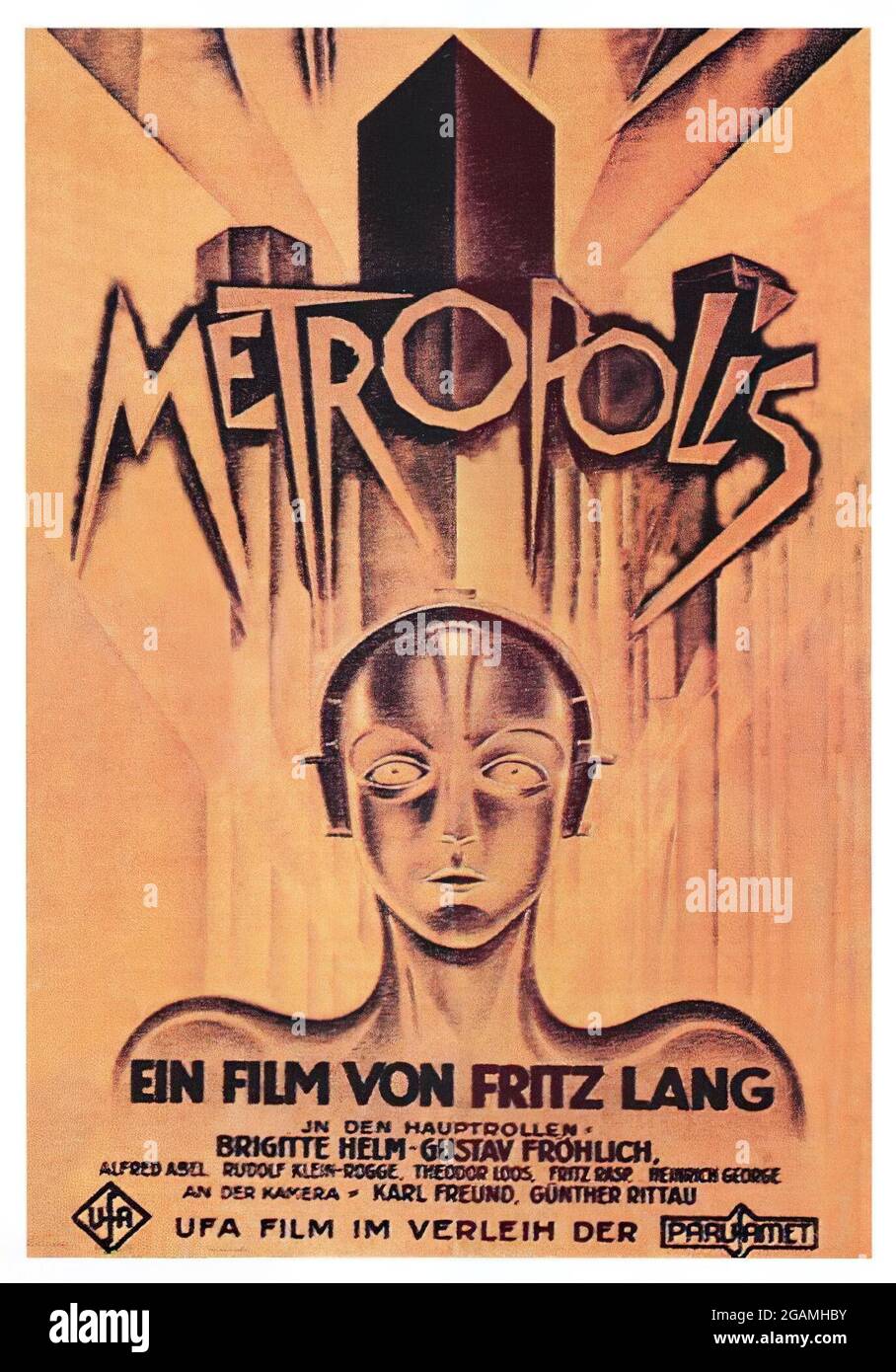 METROPOLIS (1927), dirigé par FRITZ LANG. Crédit : U.F.A / Album Banque D'Images