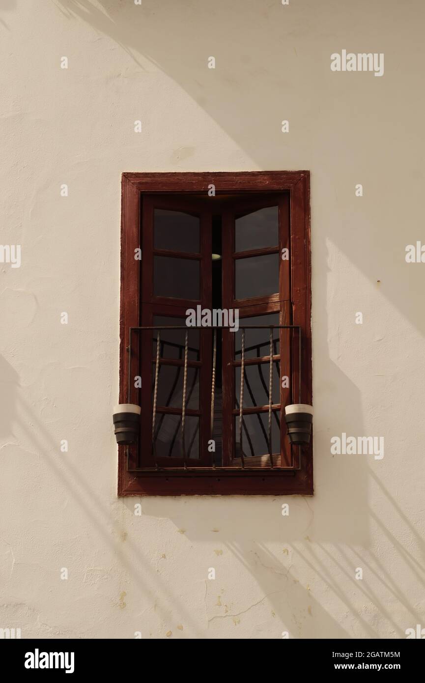 Fenster à Firgas - Grande Canarie Banque D'Images