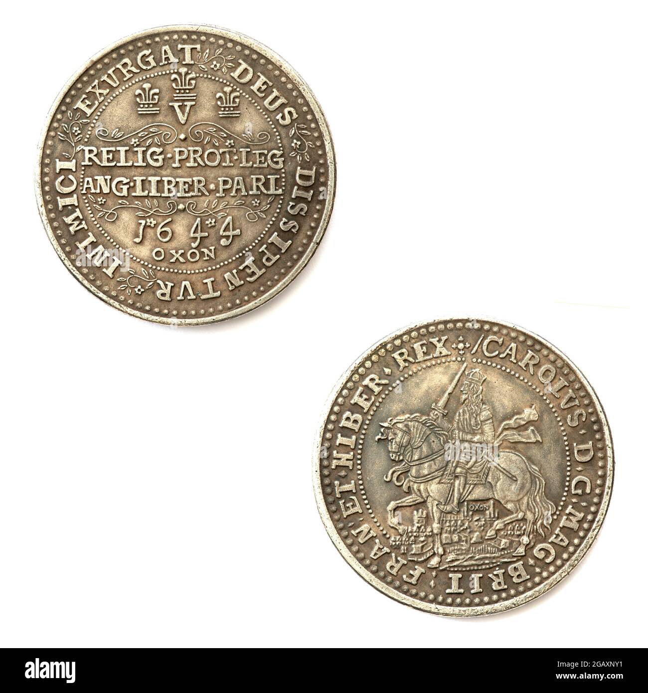 Charles I Crown - Couronne d'Oxford ou couronne de Rawlins - réplique Banque D'Images