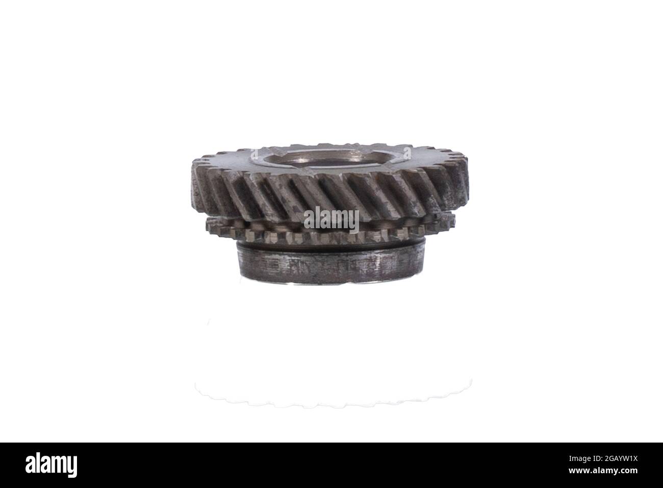 Concept de machines à engrenages et de titane Banque D'Images