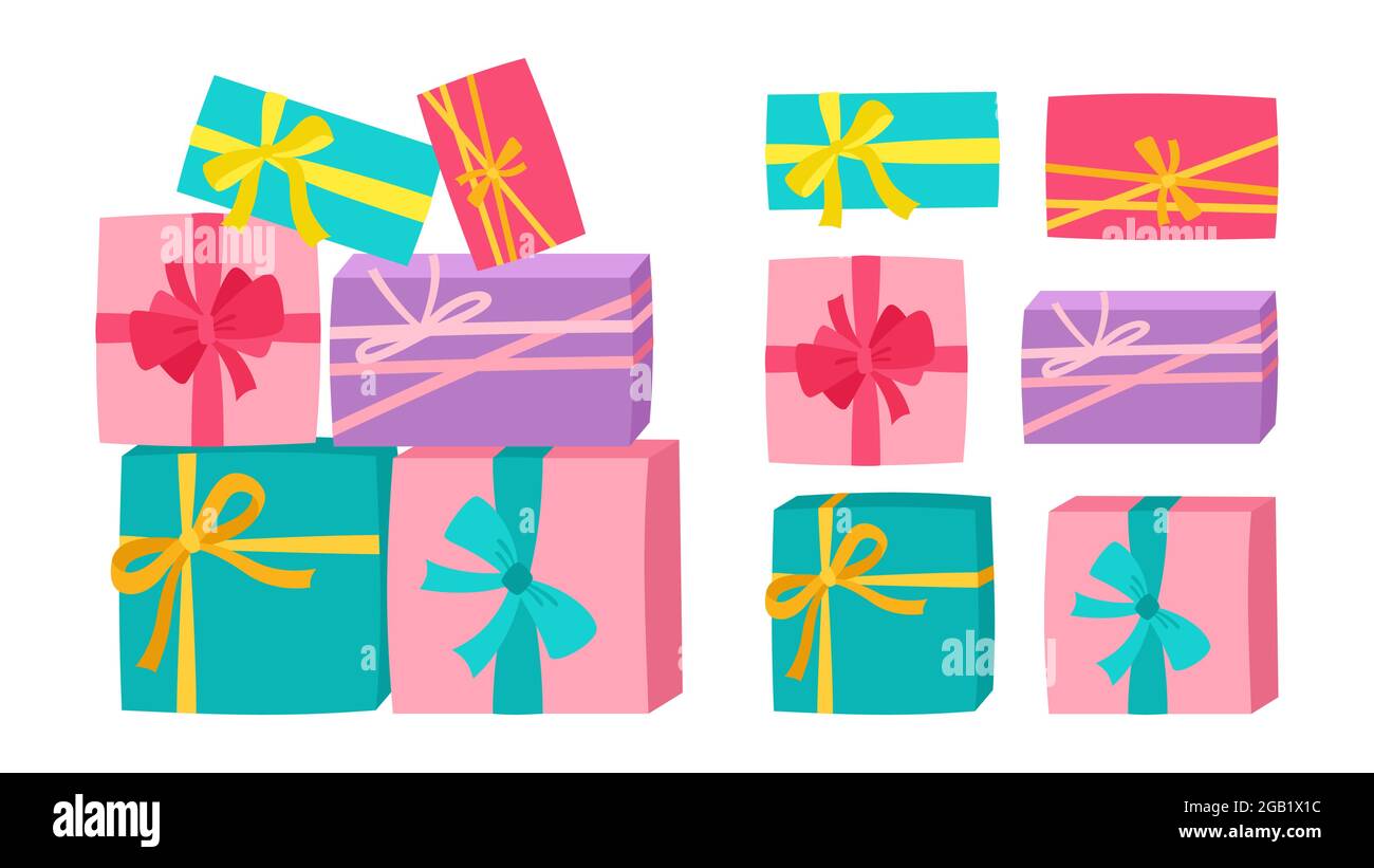 Ensemble De Dessins Animes De La Boite Cadeau Avec Ruban Pour Fete D Anniversaire Symbole Cadeau Surprise Anniversaire De Noel Solde Shopping Anniversaire Noel Ou Mariage Cadeau Montagne Symbole De Cadeau D Empilage Image Ensemble De Dessins Animes De La Boite Cadeau Avec Ruban Pour Fete D Anniversaire Symbole Cadeau Surprise Anniversaire De Noel Solde Shopping Anniversaire Noel Ou Mariage Cadeau Montagne Symbole De Cadeau D Empilage Image