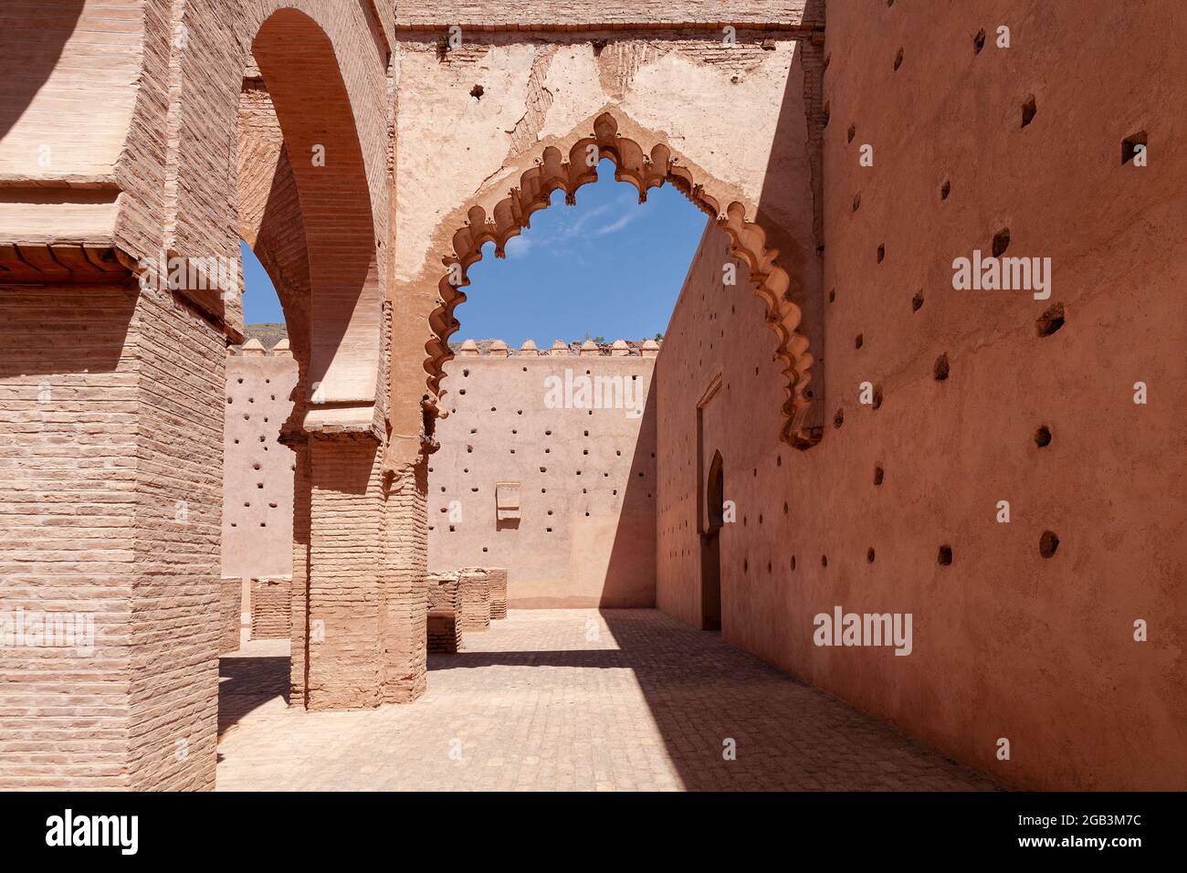 Mosquée de Tin Mal, sud du Maroc Banque D'Images