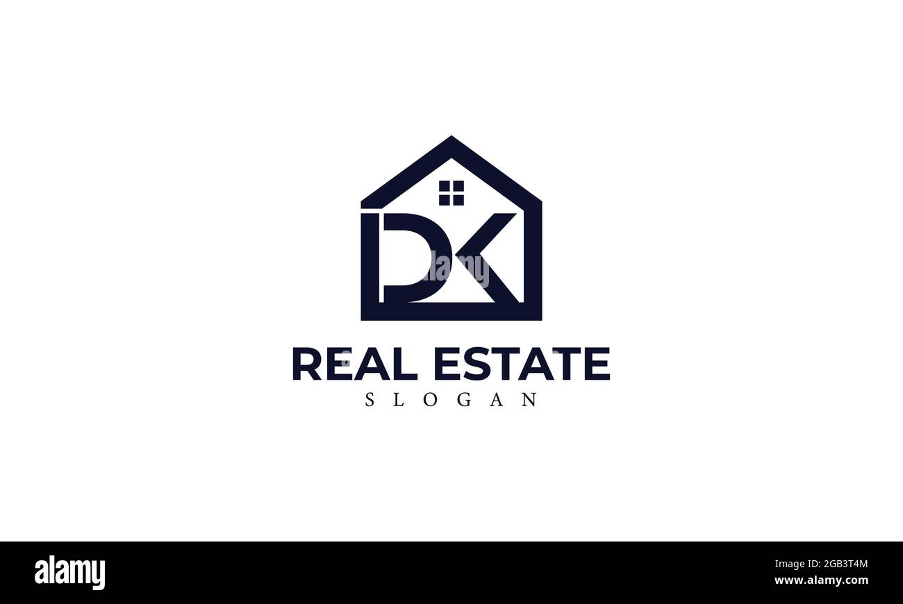 Alphabet DK ou KD Real Estate Monogram Vector logo Design, lettre D et K House Icon Template Illustration de Vecteur Alphabet DK ou KD Real Estate Monogram Vector logo Design, lettre D et K House Icon Template Illustration de Vecteur