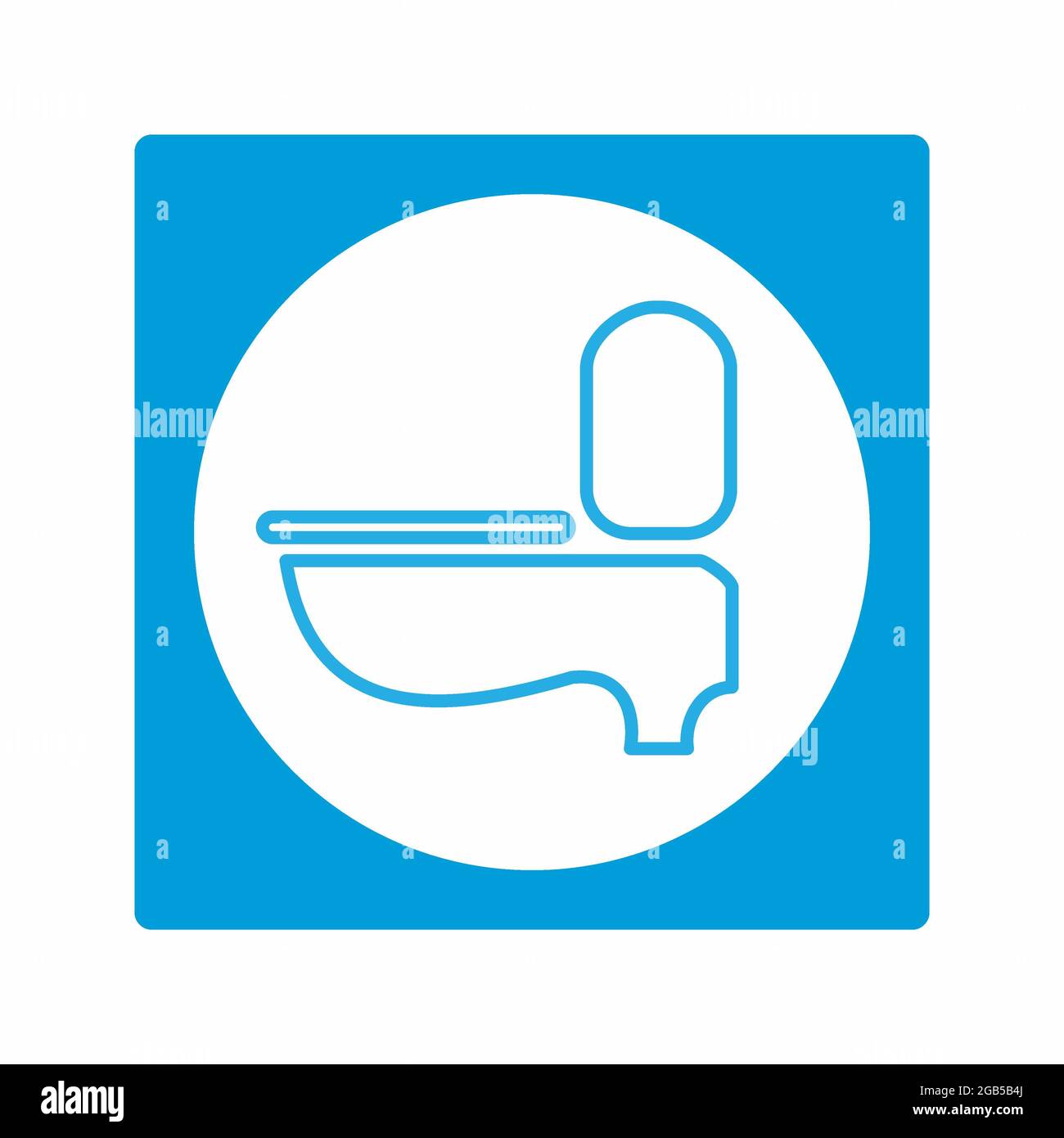Image vectorielle du siège de toilette - style de lune blanche - illustration design.icône pour applications mobiles et Web.Outils de conception.tracé modifiable Banque D'Images