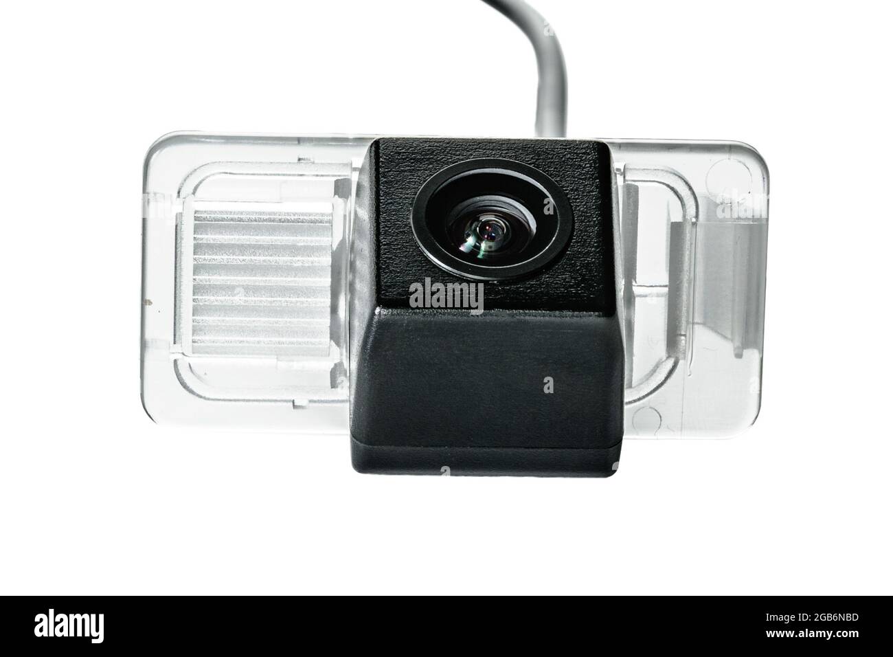 caméra arrière de voiture avec plafond transparent Banque D'Images