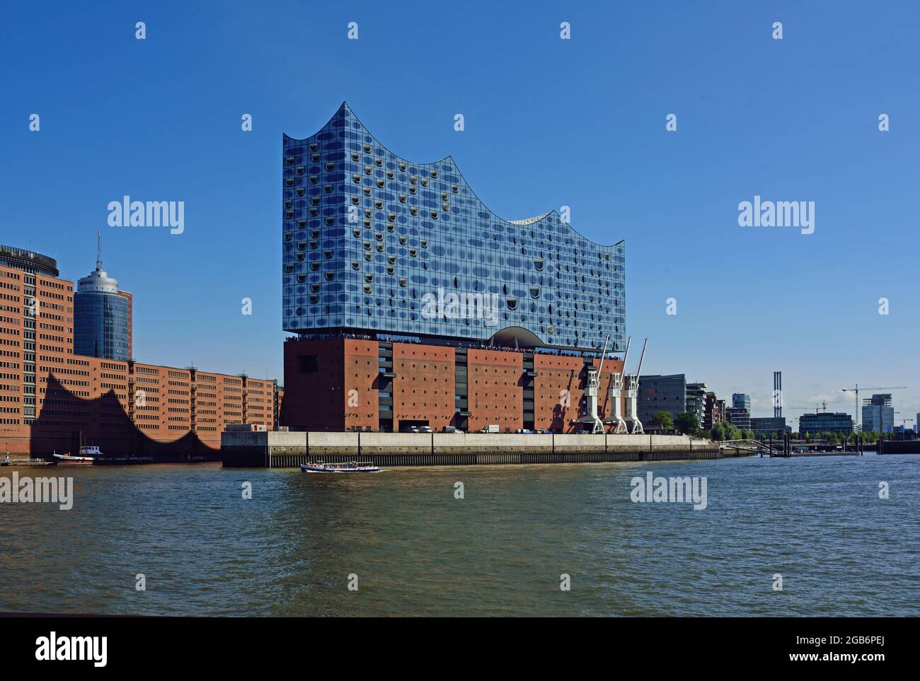 Géographie / Voyage, Allemagne, Hambourg, HafenCity, vue sur la salle Philharmonique d'Elbe, DROITS-SUPPLÉMENTAIRES-AUTORISATION-INFO-NON-DISPONIBLE Banque D'Images