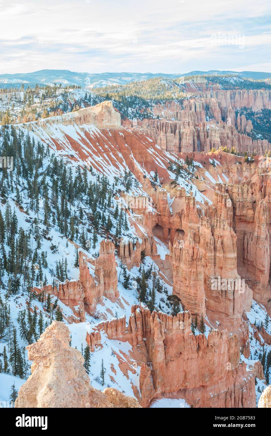 Le Parc National de Bryce Canyon Banque D'Images