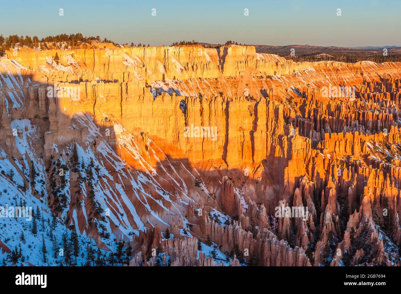 Le Parc National de Bryce Canyon Banque D'Images