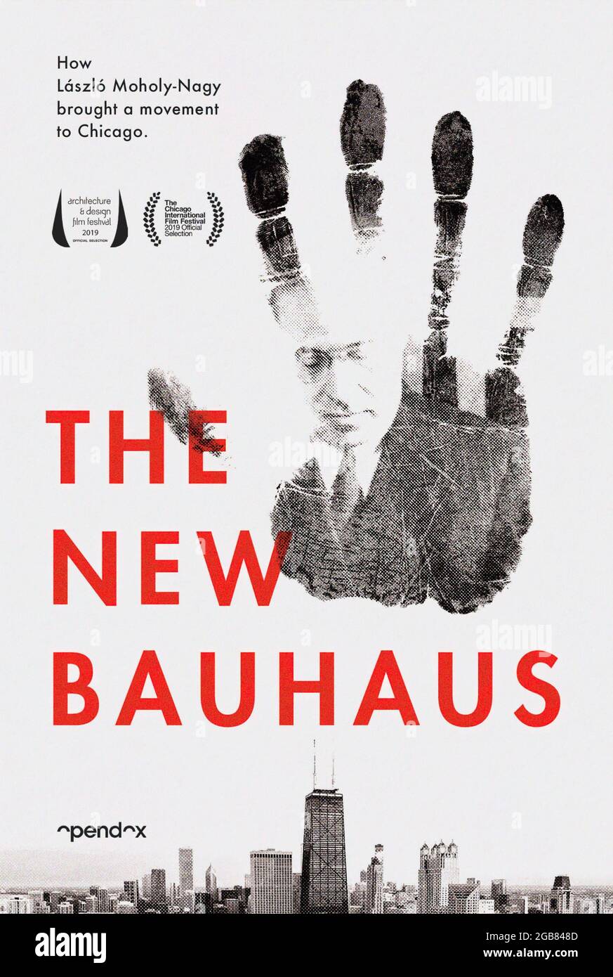 LE NOUVEAU BAUHAUS, affiche, Laszlo Moholy-Nagy, 2019. © MAGNETILM / Courtesy Everett Collection Banque D'Images