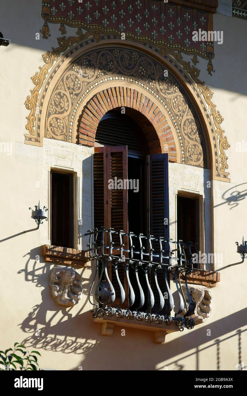 Villino delle Fate Villa des Fées dans le quartier du Coppede du