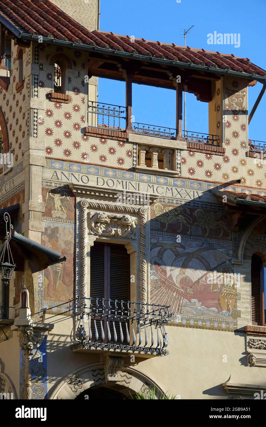 Villino delle Fate Villa des Fées dans le quartier du Coppede du