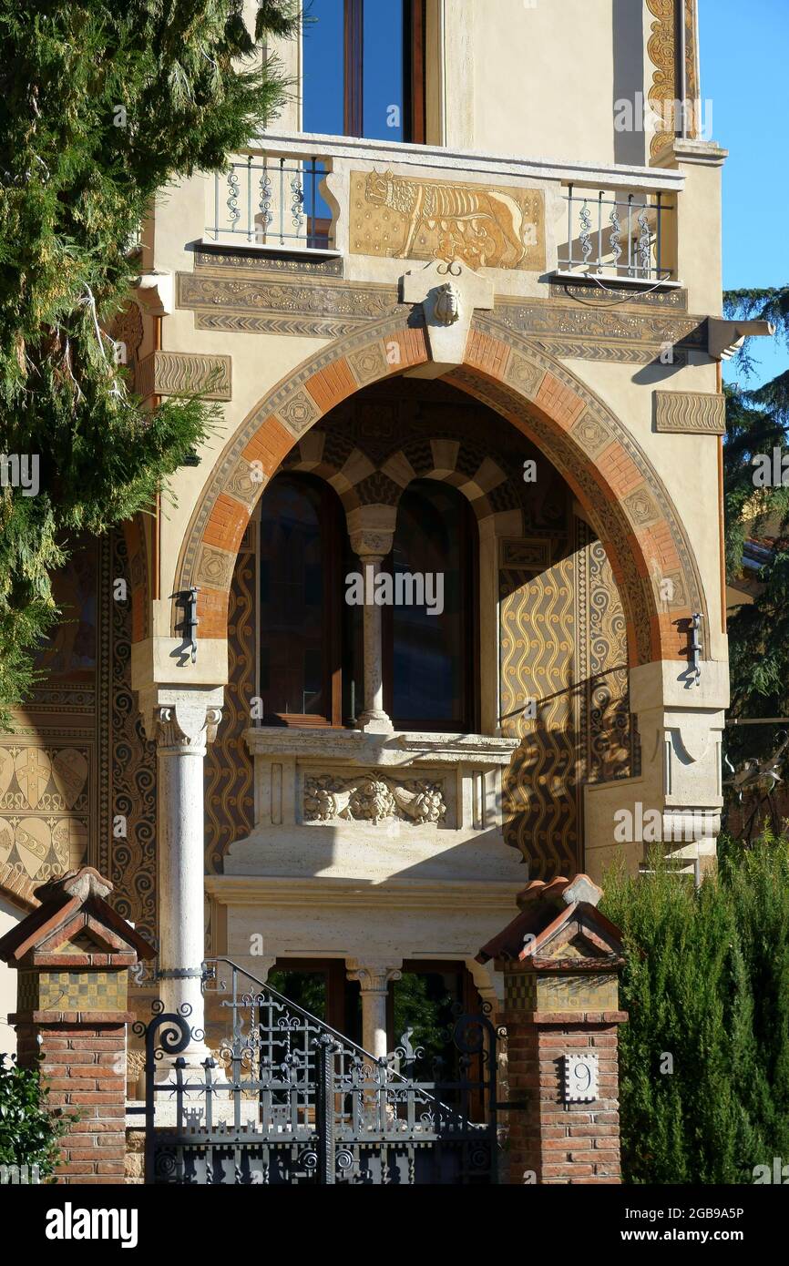 Villino delle Fate Villa des Fées dans le quartier du Coppede du