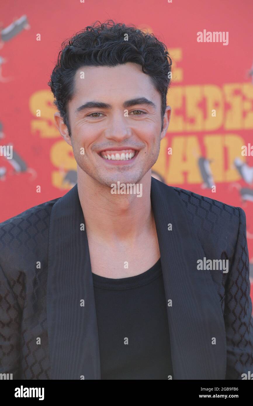 Darren à la première de 'The suicide Squad' tenue au Regency