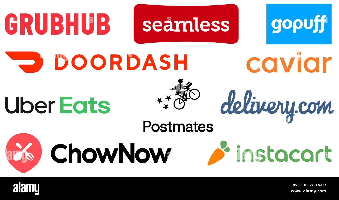 Uber eats app icon Banque d'images vectorielles Alamy