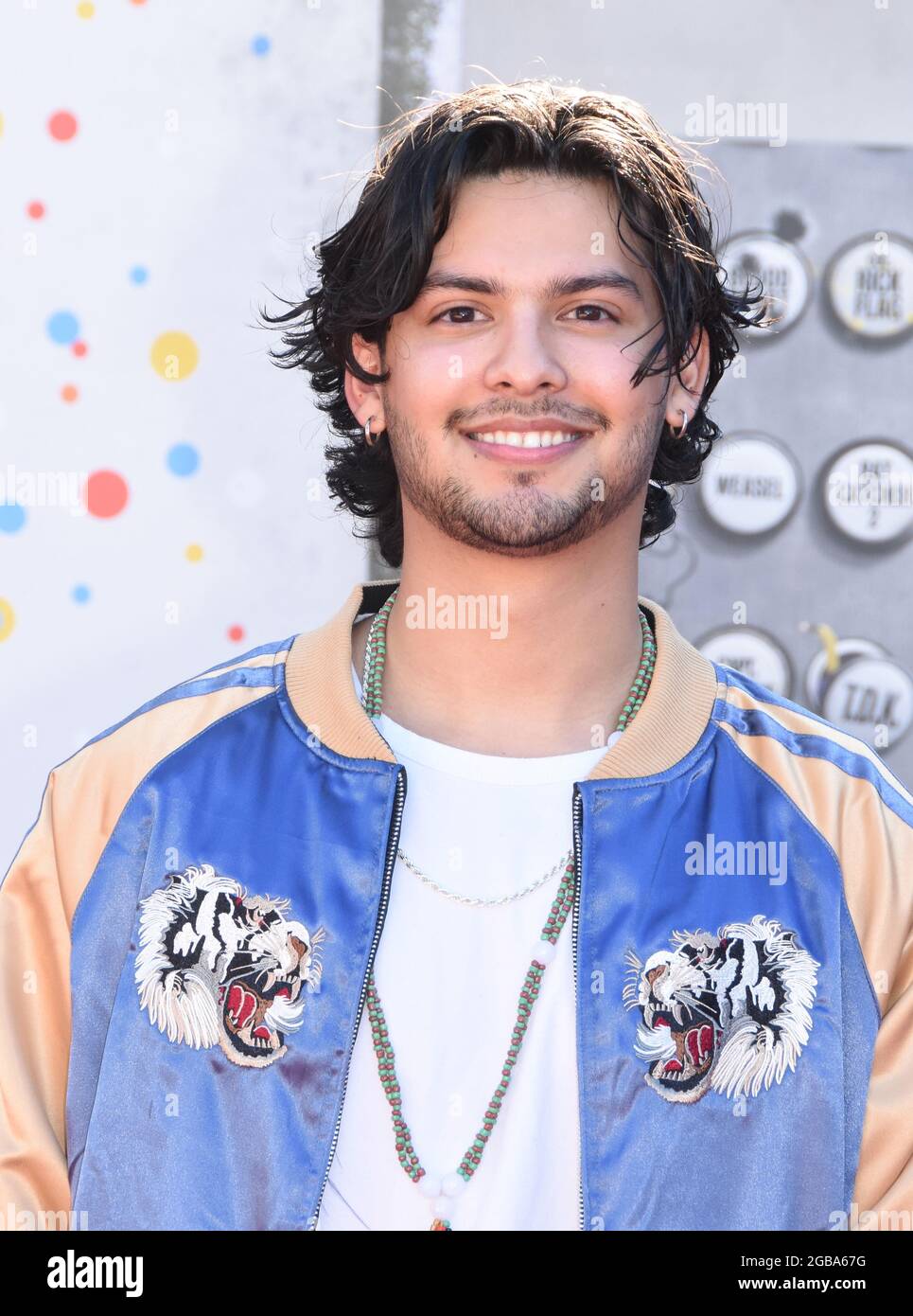 Los Angeles, Californie, États-Unis 2 août 2021 l'acteur Xolo Mariduena participe à la première de Warner Bros. De 'The suicide Squad' au Regency Village Theatre le 2 août 2021 à Los Angeles, Californie, États-Unis. Photo de Barry King/Alay Live News Banque D'Images