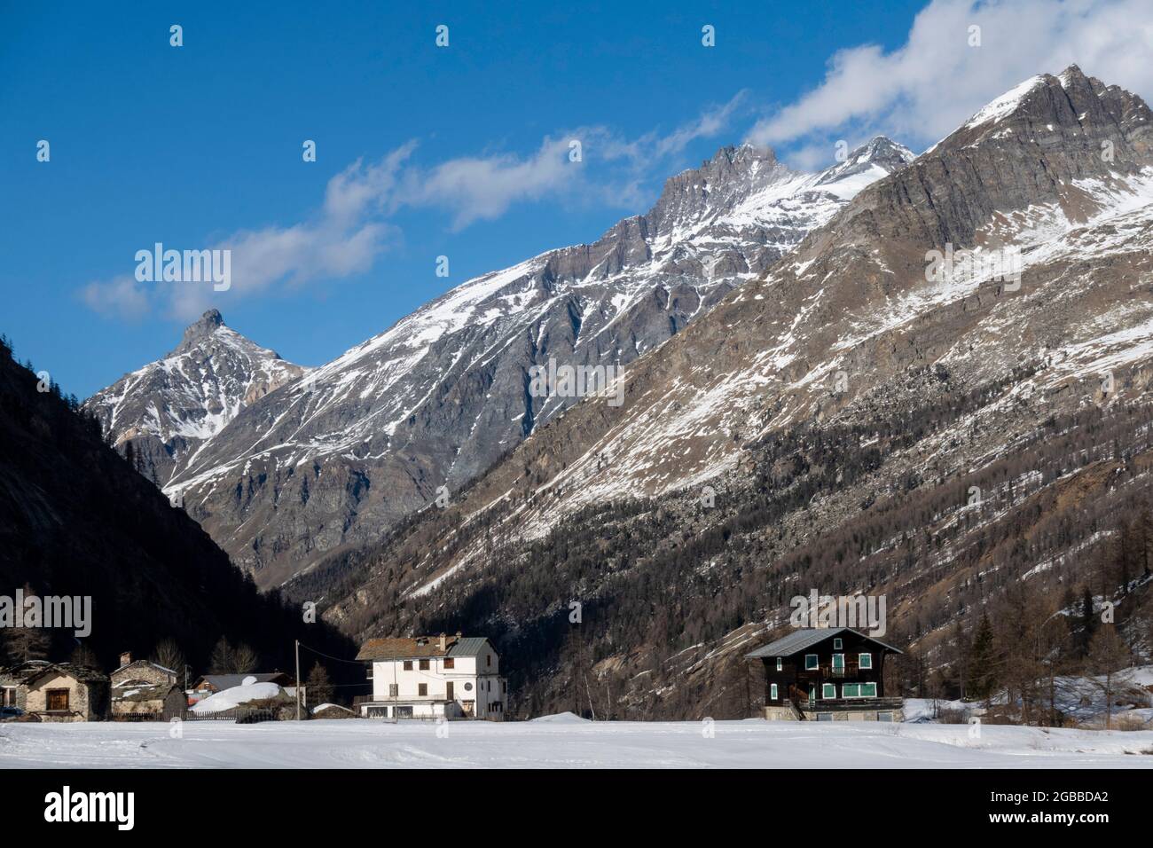 Parc National du Gran Paradiso, vallée d'aoste, Italie, Europe Banque D'Images