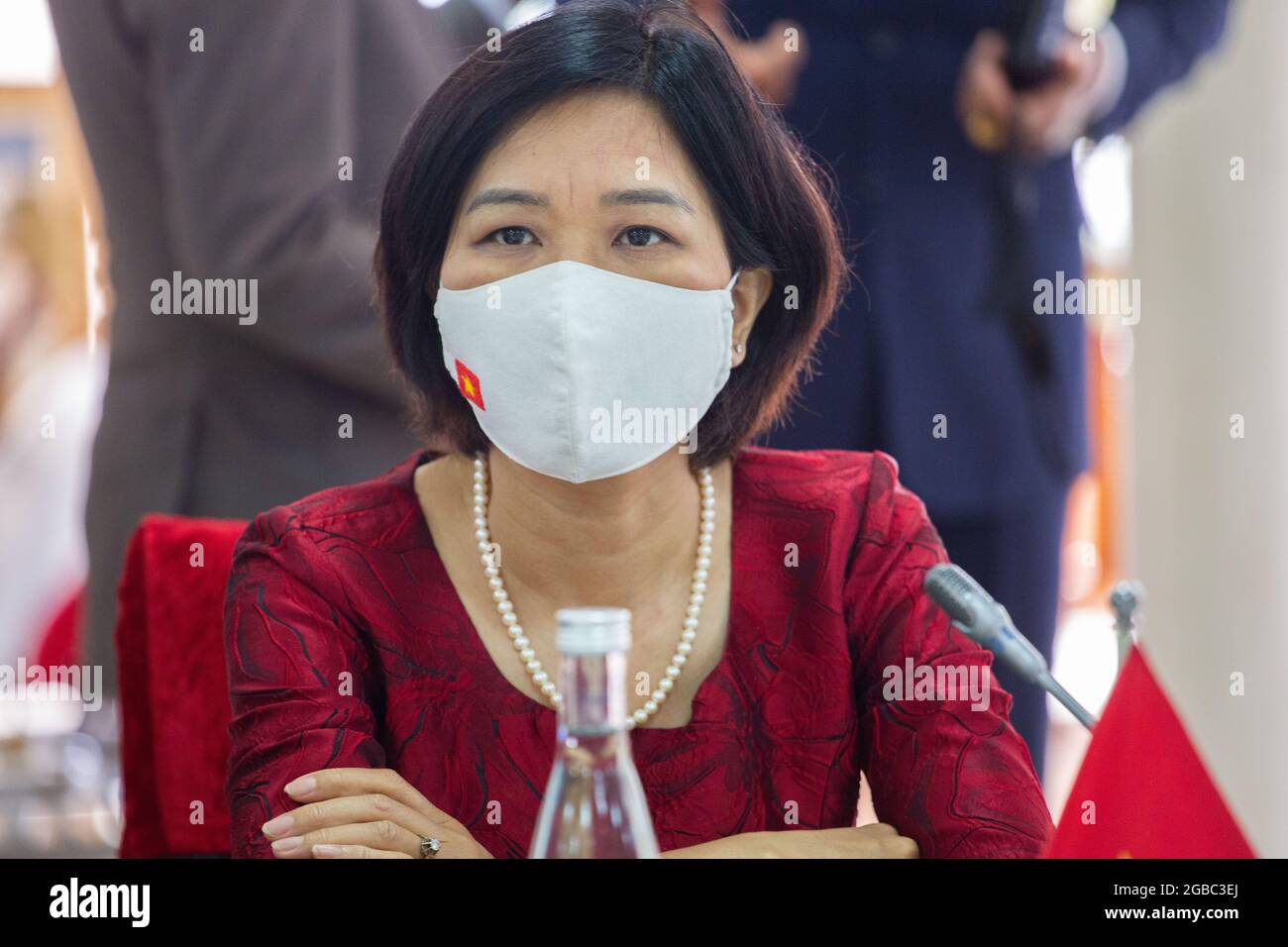 Dang Thi Thu Ha, Ambassadeur du Vietnam au Maroc Banque D'Images