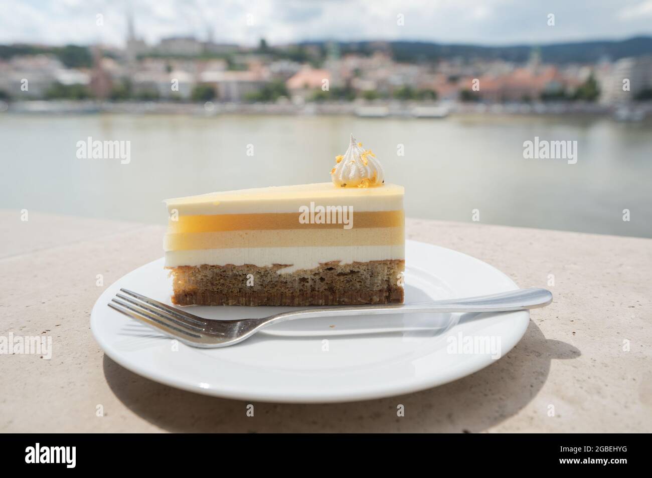 Budapest 3 Aout 21 Photo Prise Le 3 Aout 21 Montre Le Gateau Nomme Sunflower A Budapest Hongrie Un Gateau Appele Sunflower A Remporte La 15e Edition Du Concours Hongrois Cake Of