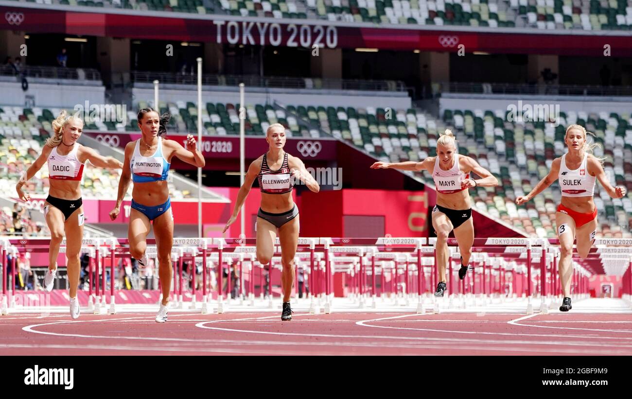 Jeux olympiques de Tokyo 2020 - Athlétisme - femmes 100m haies