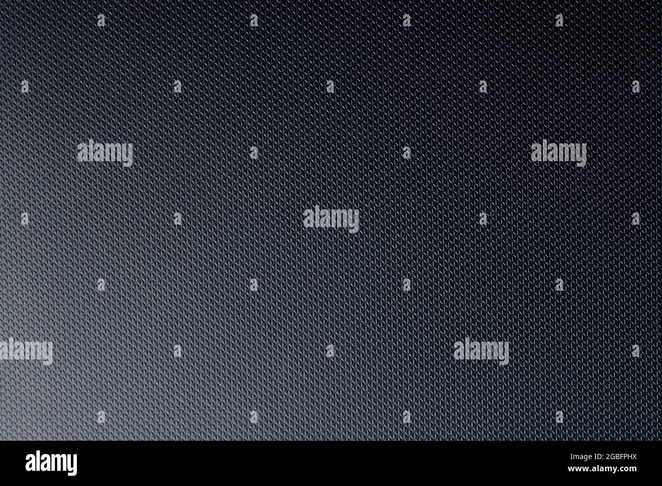 Fond de plaque métallique noir ou fond en acier inoxydable noir Banque D'Images