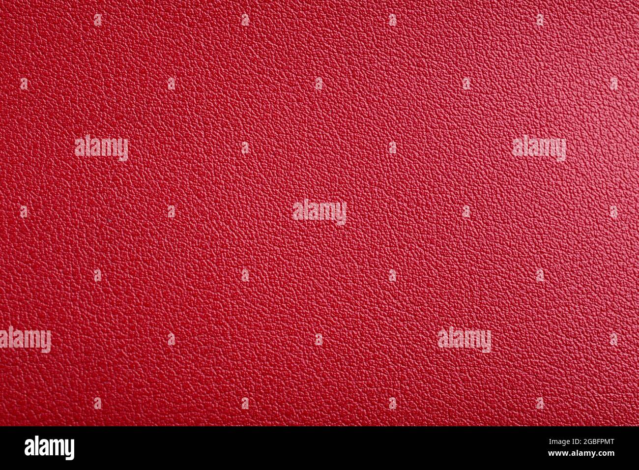 Texture de l'arrière-plan en cuir rouge Banque D'Images