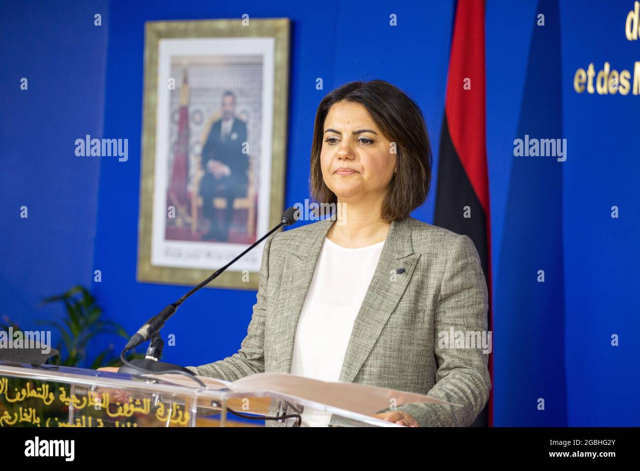 وزيرة خارجية ليبيا, ministre des Affaires étrangères de la Libye Banque D'Images