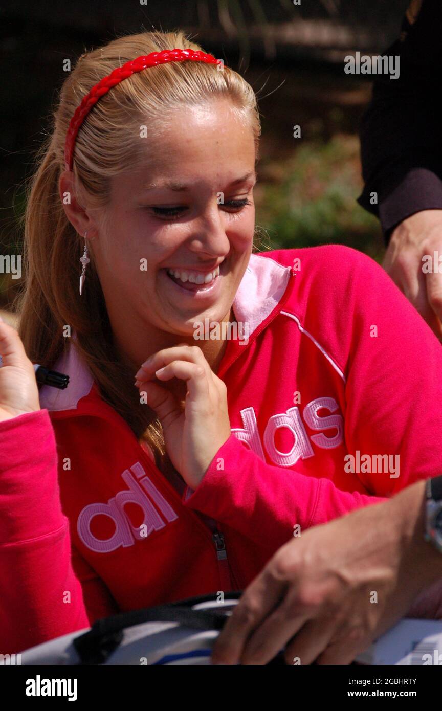 Qatar Telecom German Open 2008 - Sabine Lisicki Banque D'Images