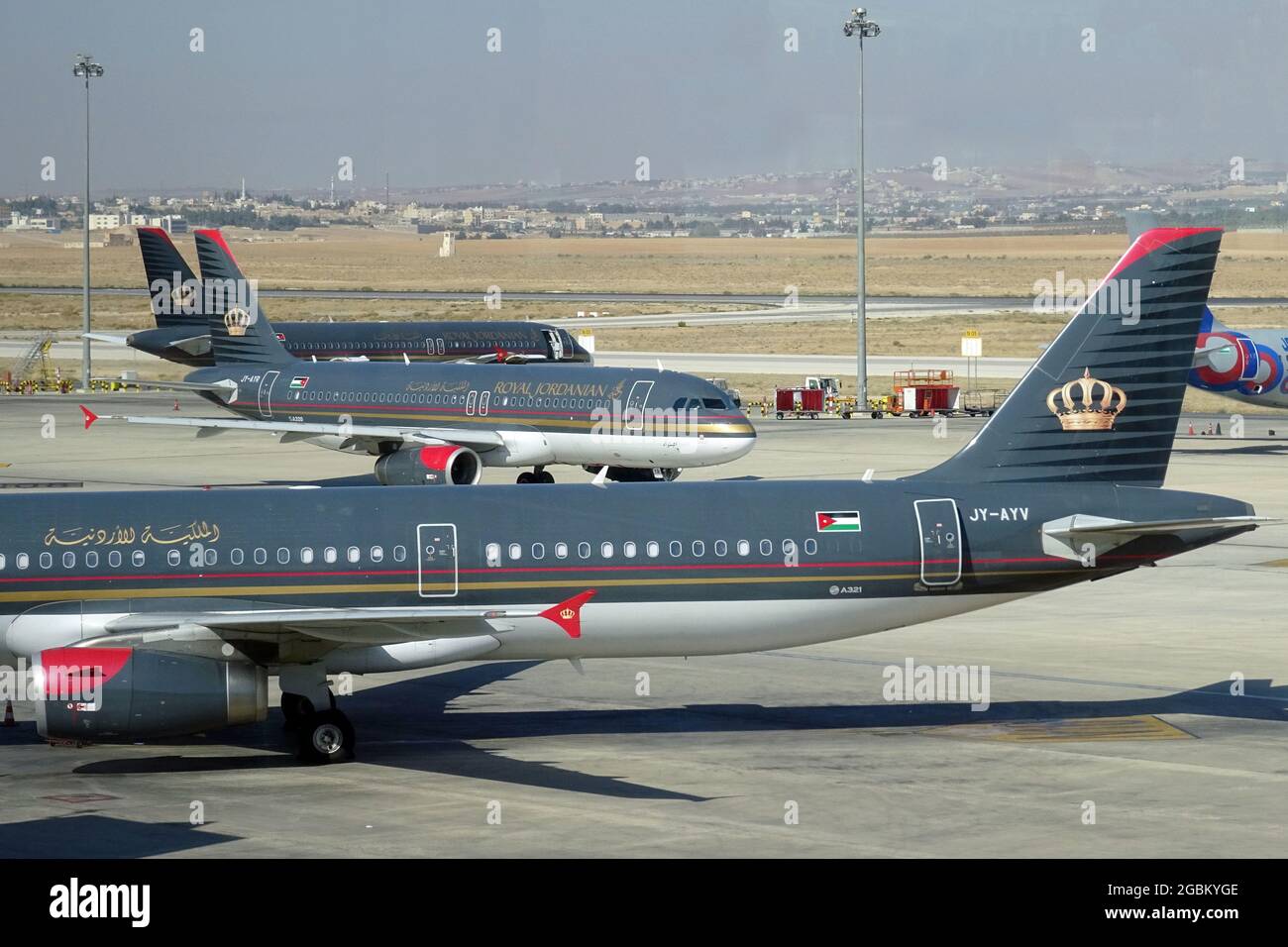 Royal Jordanian Airlines est la compagnie aerienne de la Jordanie Airbus A321 Photo Stock Alamy