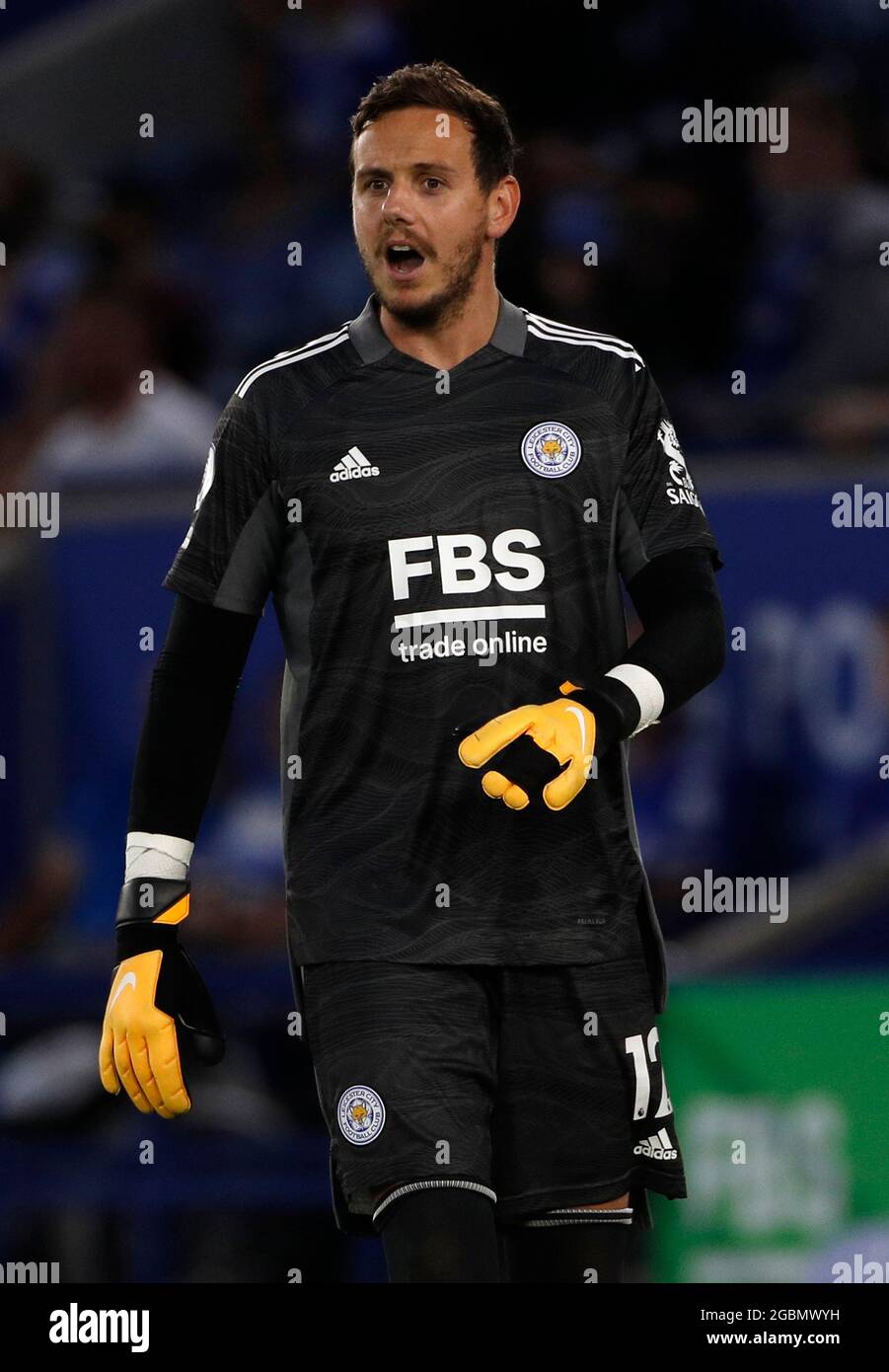 Leicester, Angleterre, 4 août 2021. Danny Ward de Leicester City pendant le match de pré-saison au King Power Stadium de Leicester. Le crédit photo doit être lu : Darren Staples / Sportimage Banque D'Images