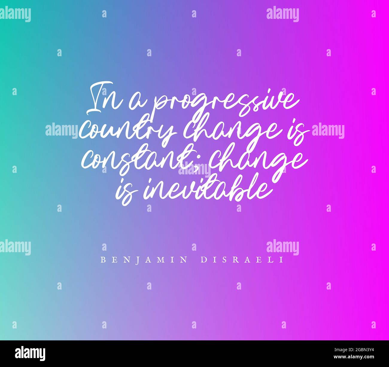 Citation Motivant Sur Le Changement Photo Stock Alamy