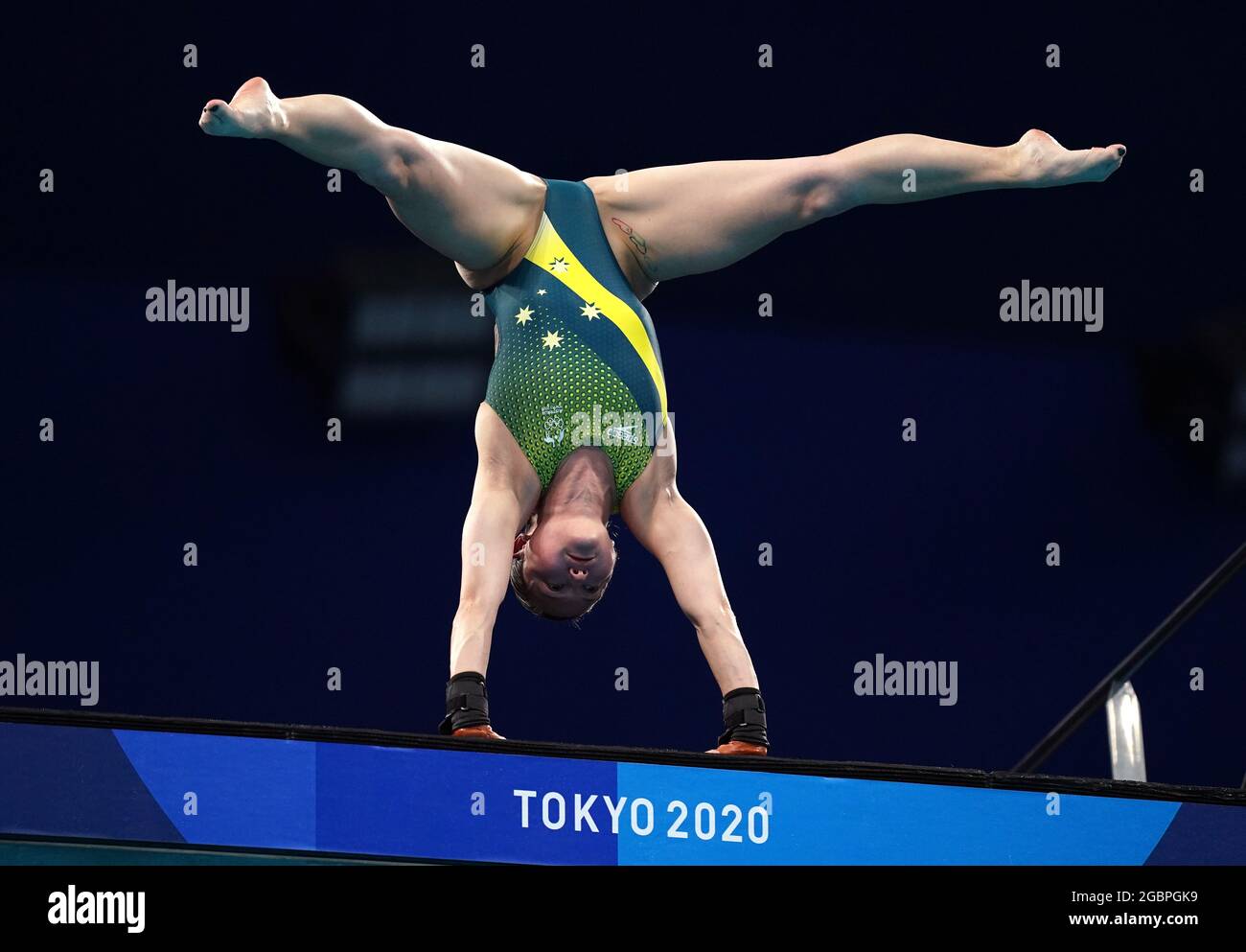 Melissa Wu en Australie lors de la finale de la plate-forme de 10 m des femmes au Tokyo Aquatics Centre le treizième jour des Jeux Olympiques de Tokyo en 2020 au Japon. Date de la photo: Jeudi 5 août 2021. Banque D'Images