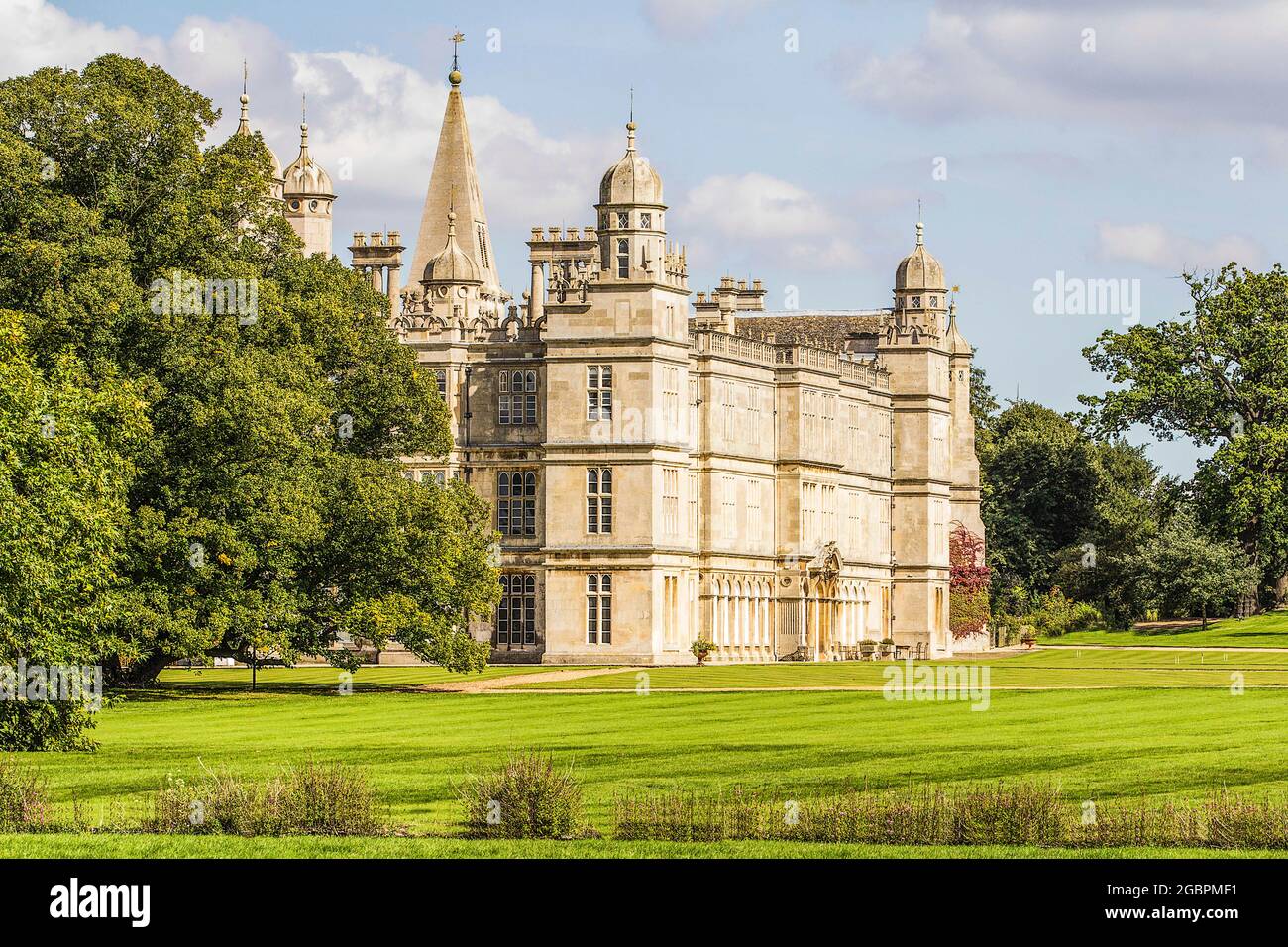 Burghley House se trouve à Stamford, LINC's et est la maison annuelle pour les célèbres 'Burghly Horse Trials', crédit:John Fairclough / Avalon Banque D'Images