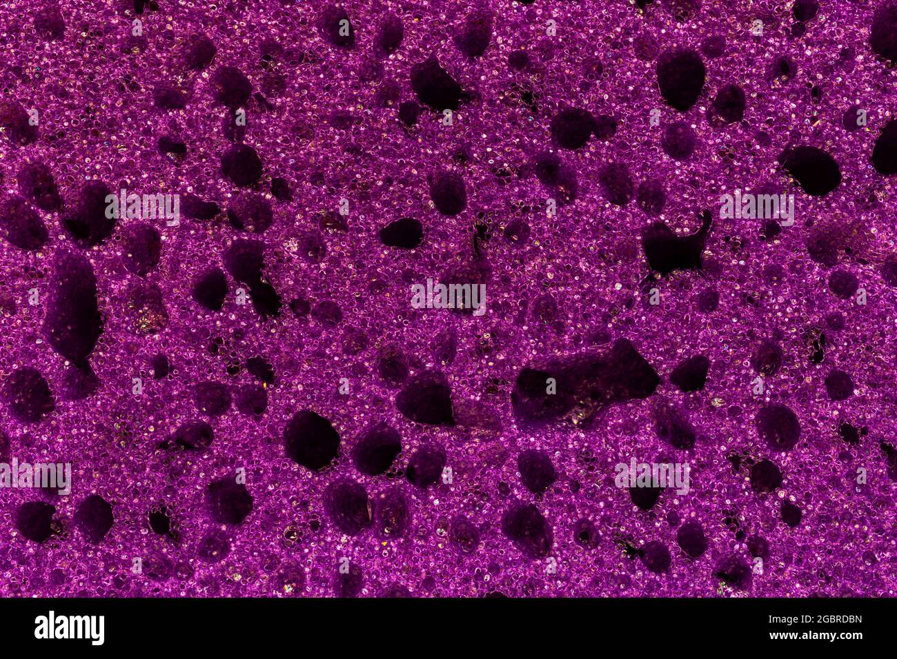 Fond de texture éponge violet, surface de motif très détaillée Banque D'Images