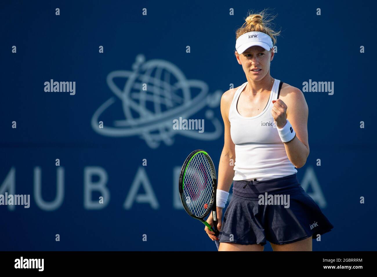 02 août 2021: Alison Riske (USA) bat Coco Vandeweghe (USA) 63 64 dans le premier tour du Mubadala Silicon Valley Classic à l'Université d'État de San Jose, Californie. ©mal Taam/TennisClix/CSM Banque D'Images