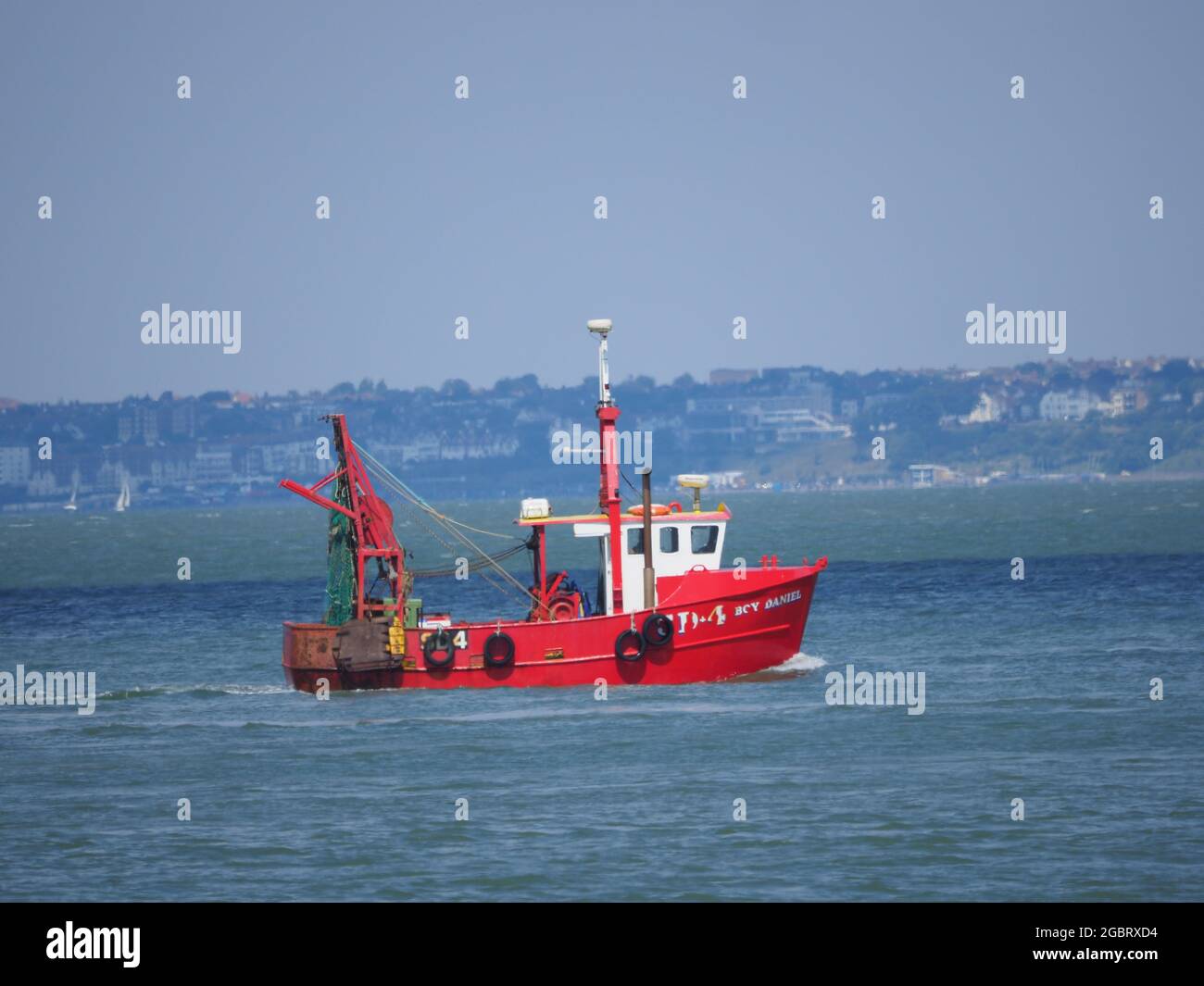 Sheerness, Kent, Royaume-Uni. 5 août 2021. Météo au Royaume-Uni : une journée ensoleillée et chaude à Sheerness, dans le Kent. Crédit : James Bell/Alay Live News Banque D'Images