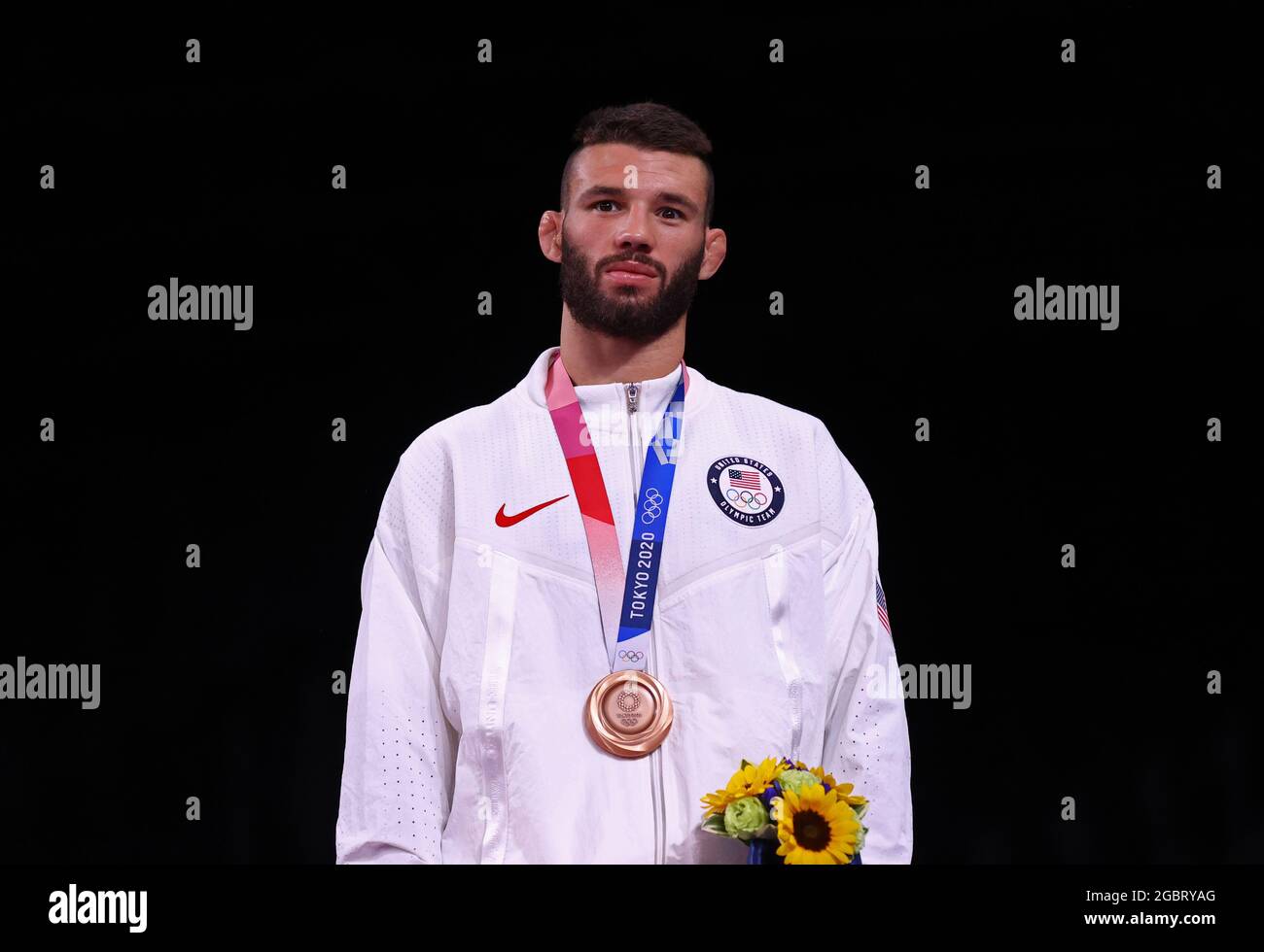 Tokyo 2020 Olympics Wrestling Freestyle hommes 57kg cérémonie