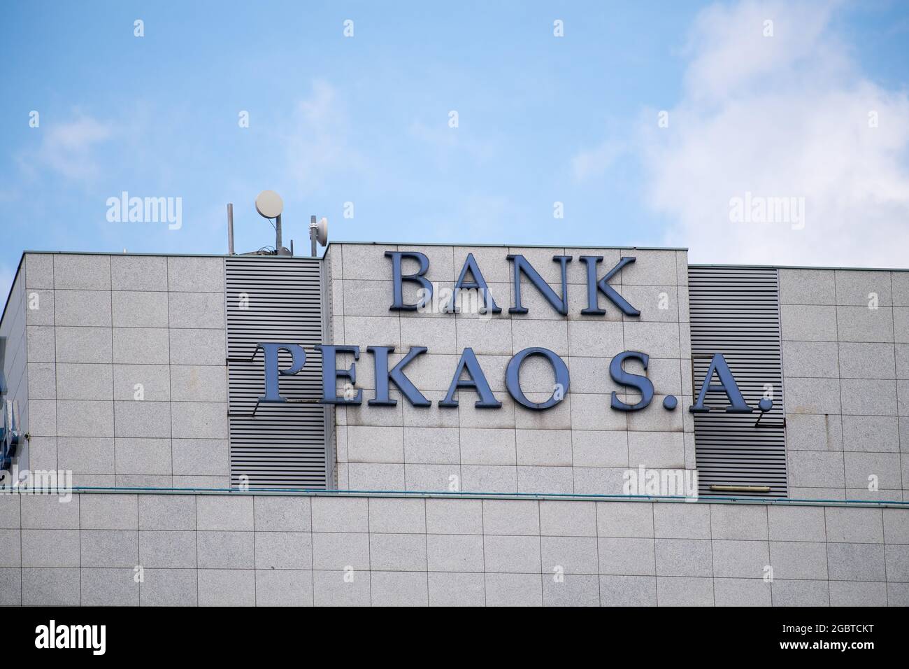 Banque Pekao sa à Varsovie, Pologne. 21 mai 2021 © Wojciech Strozyk / Alamy stock photo *** Légende locale *** Banque D'Images