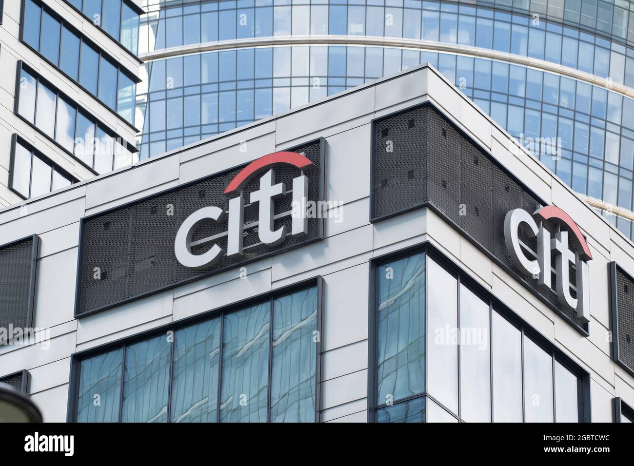 Citii Bank à Varsovie, Pologne. 21 mai 2021 © Wojciech Strozyk / Alamy stock photo Banque D'Images