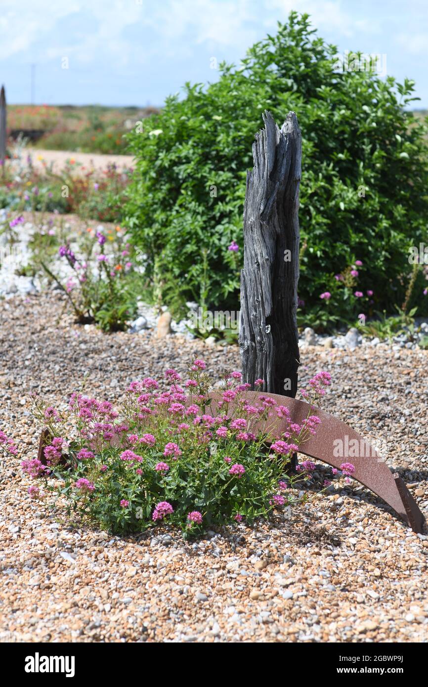 Jardin de Derek Jarman Banque D'Images