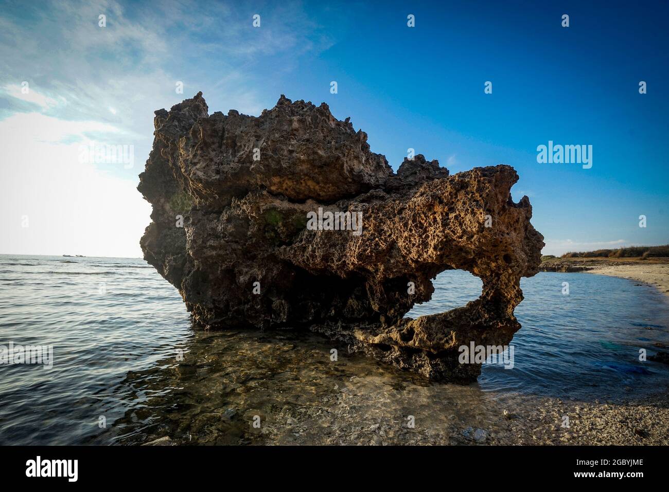 Belle grotte avec roche dans la province de Ninh Thuan au sud du Vietnam Banque D'Images