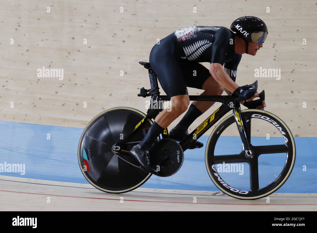 Tokyo, Japon. 06e août 2021. STEWART Campbell (NZL) Médaille d'argent lors des Jeux Olympiques Tokyo 2020, Cyclisme Track course de points d'Omnium hommes le 5 août 2021 à Izu Velodrome à Izu, Japon - photo Kishimoto/DPPI crédit: Agence photo indépendante/Alamy Live News Banque D'Images