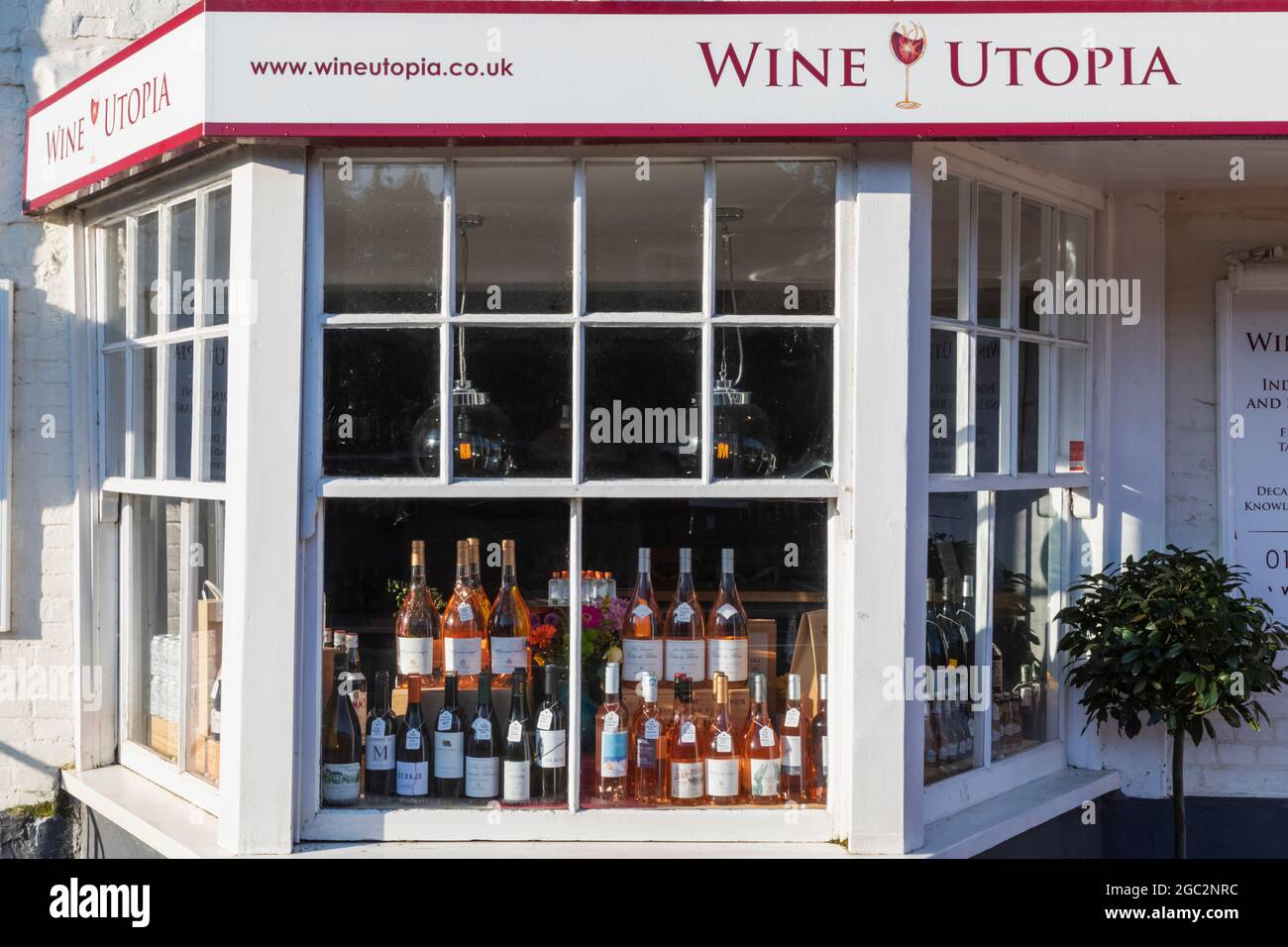 Angleterre, Hampshire, Test Valley, Stockbridge, vitrine Banque D'Images