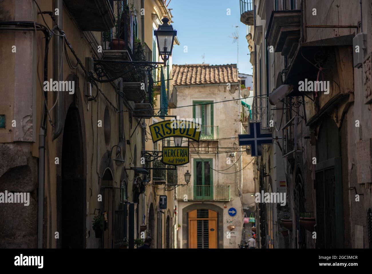 Salerno, Italie 25/06/2021: Centre historique © Andrea Sabbadini Banque D'Images