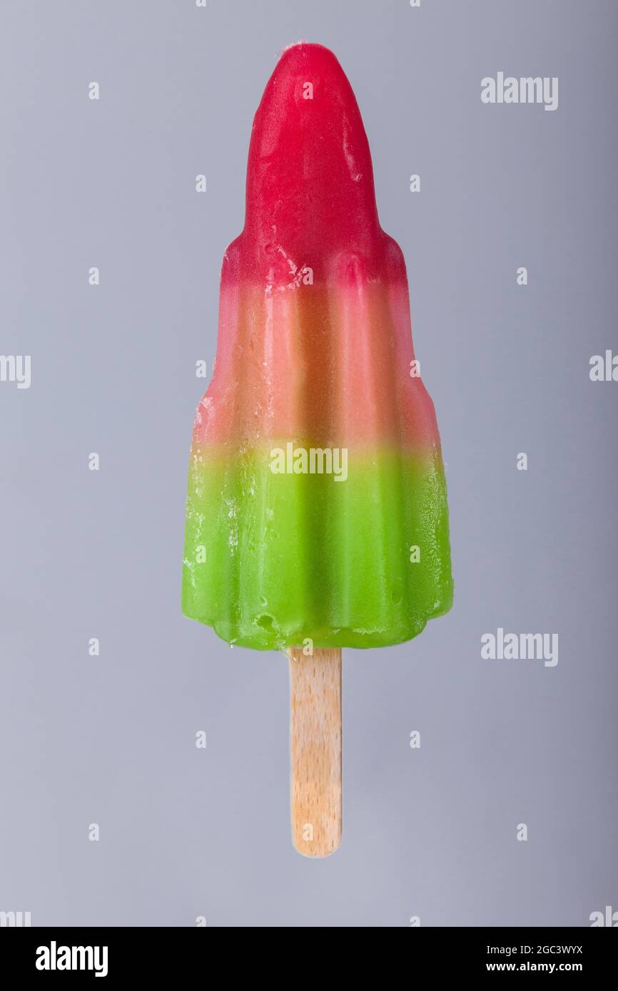 zoom sur la glace Banque D'Images