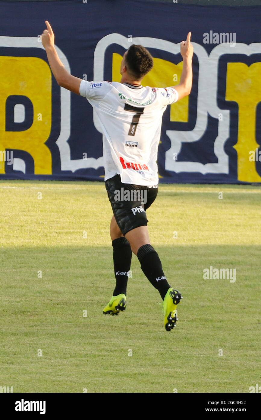 BELÉM, PA - 06.08.2021: REMO X OPERÁRIO - match entre l'aviron et l'Operário au stade Evandro Almeida à Belém, PA. Match valable pour le 16ème tour du Championnat brésilien de la série B. (photo: Oswaldo forte/Fotoarena) Banque D'Images