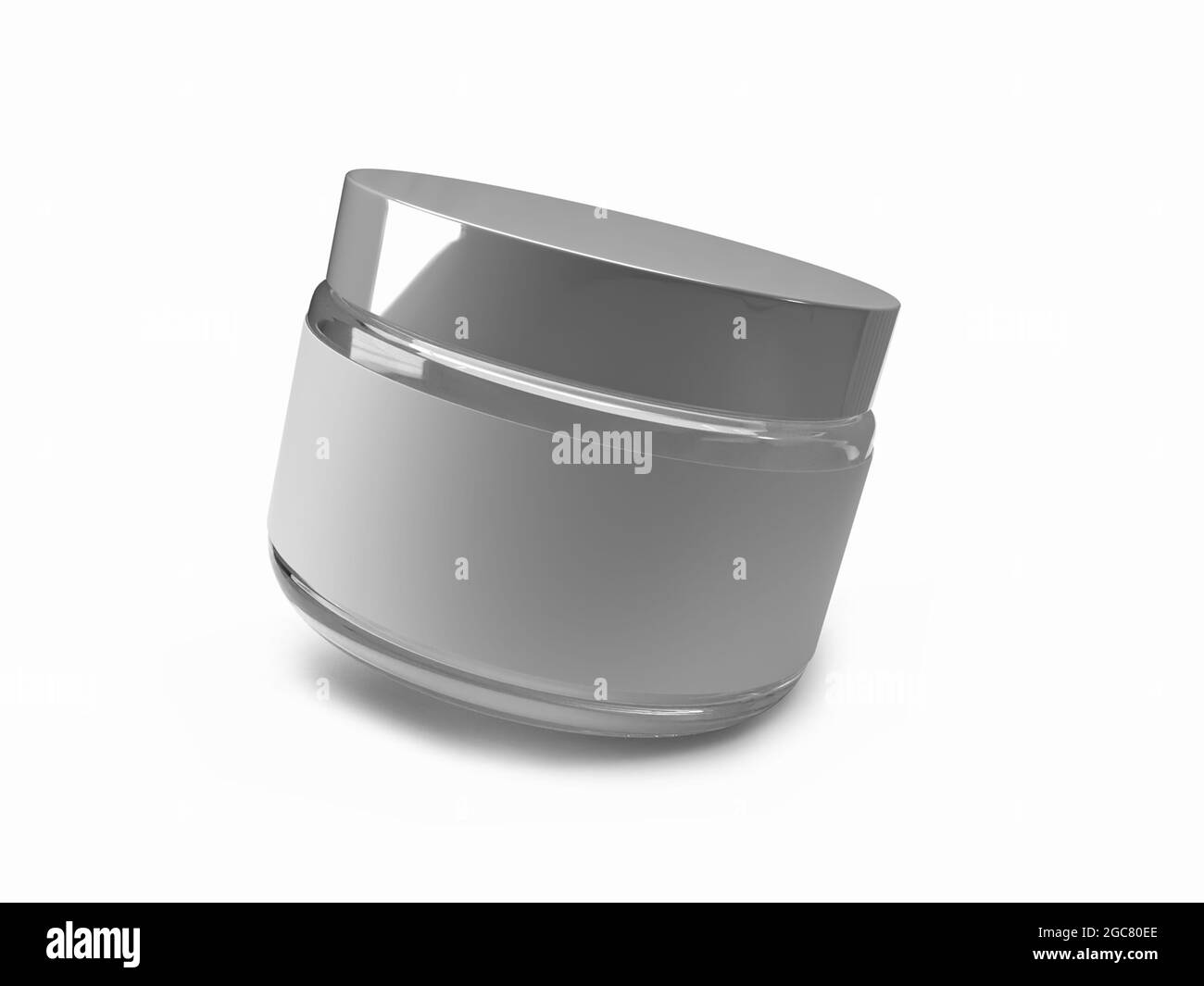 Petite scène de maquette d'illustration 3D en forme de bosse de torsion sur un arrière-plan isolé Banque D'Images