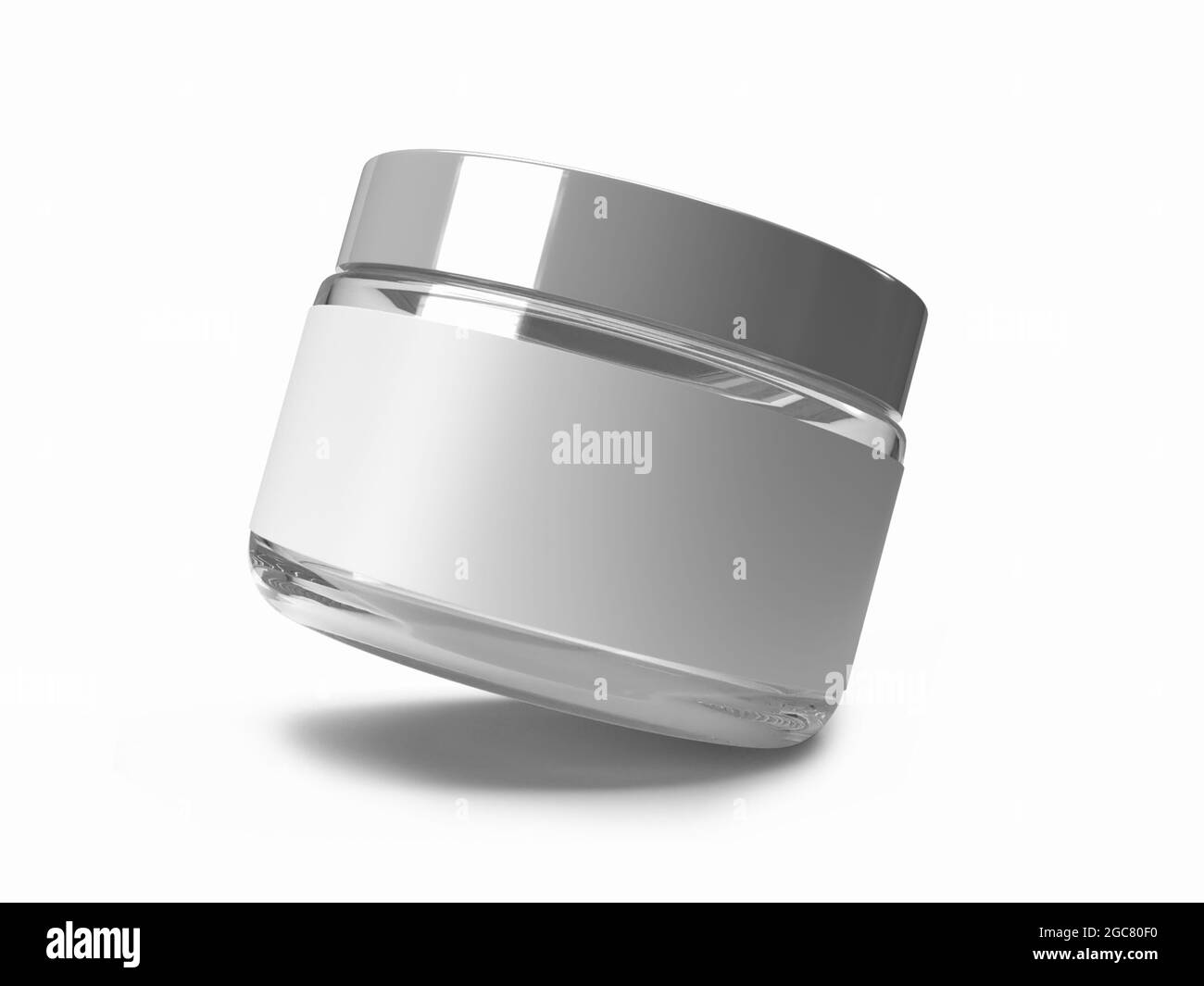 Petite scène de maquette d'illustration 3D en forme de bosse de torsion sur un arrière-plan isolé Banque D'Images