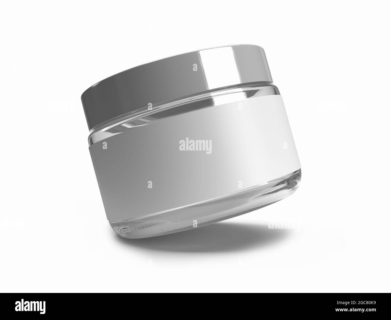 Petite scène de maquette d'illustration 3D en forme de bosse de torsion sur un arrière-plan isolé Banque D'Images