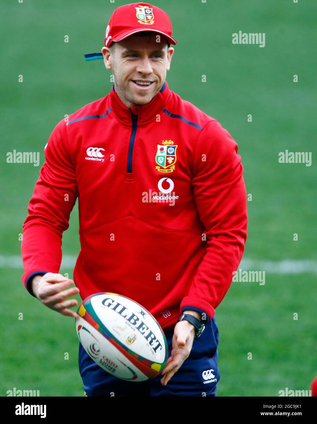 Gareth Davies, Lions britanniques et irlandais, lors de la série Lions de Castle Lager, troisième épreuve au stade du Cap, Cape Town, Afrique du Sud. Date de la photo: Samedi 8 août 2021. Banque D'Images